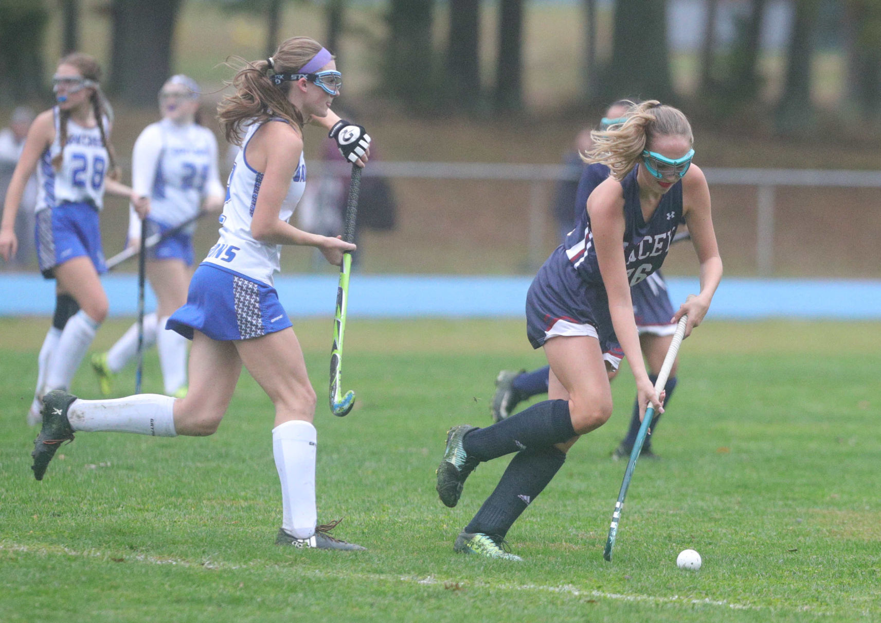 Lacey vs Oakcrest Field Hockey game